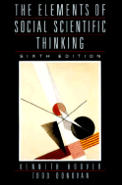 Elements Of Social Scientific Thinking 6th Edition