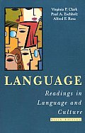 Language Readings In Language & Cult 6th Edition