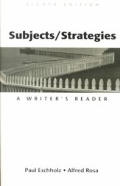 Subjects Strategies A Writers Reader