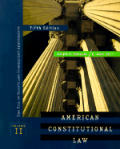 American Constitutional Volume 2 5th Edition