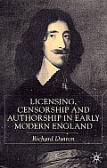 Licensing, Censorship and Authorship in Early Modern England: Buggeswords
