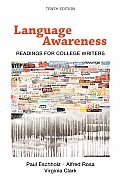 Language Awareness Readings for College Writers 10th Edition