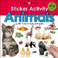 Sticker Activity Animals: Over 100 Stickers with Coloring Pages