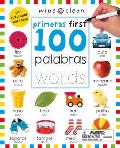 Wipe Clean: First 100 Words Bilingual (Spanish/English)
