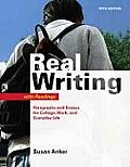 Real Writing with Readings Paragraphs & Essays for College Work & Everyday Life