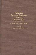 American Furniture Craftsmen Working Prior to 1920: An Annotated Bibliography