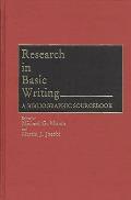 Research in Basic Writing: A Bibliographic Sourcebook