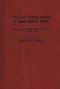 The Law School Papers of Benjamin F. Butler: New York University School of Law in the 1830s