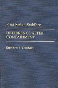 First Strike Stability: Deterrence After Containment