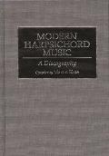 Modern Harpsichord Music: A Discography