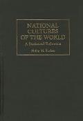 National Cultures of the World: A Statistical Reference