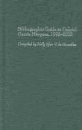 Bibliographic Guide to Gabriel Garc?a M?rquez, 1992-2002