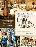 Greenwood Encyclopedia of Daily Life in America 4 Volumes