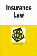 Insurance Law In A Nutshell 3rd Edition
