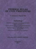 Federal Rules of Civil Procedure 5-23-03