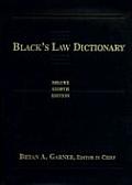 Blacks Law Dictionary Deluxe Thumb Index