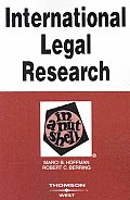 International Legal Research in a Nutshell