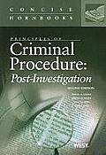 Lafave Israel King & Kerrs Principles Of Criminal Procedure Post Investigation 2nd Edition Concise Hornbook Series