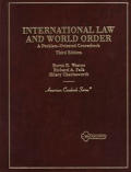 International Law & World Order A Problem Oriented Coursebook