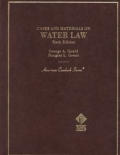 Cases & Materials on Water Law Sixth Edition