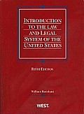 Introduction to the Law & Legal System of the United States 5th