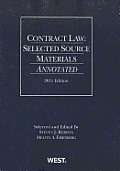Contract Law Selected Source Materials Annotated 2011