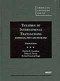 Taxation of International Transactions Materials Texts & Problems 4th