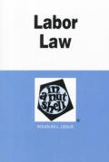 Labor Law In A Nutshell 3rd Edition