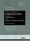Cases & Materials on Corporations Including Partnerships & Limited Liability Companies 11th Statutory Supplement