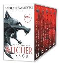 Witcher Boxed Set Blood of Elves The Time of Contempt Baptism of Fire The Tower of Swallows The Lady of the Lake