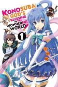 Konosuba Volume 1 Manga Gods Blessing on This Wonderful World