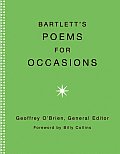 Bartletts Poems For Occasions