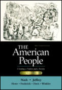 American People Creating A Nation & A So