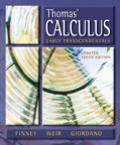 Thomas' Calculus, Early Transcendentals Update