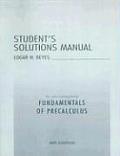 Fundamentals of Precalculus Student's Solutions Manual
