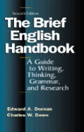 Brief English Handbook A Guide To Writing 7th Edition