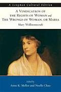 Vindication of the Rights of Woman & the Wrongs of Woman or Maria