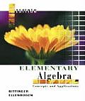 Elementary Algebra 7th Edition Concepts & Appli