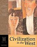 Civilization in the West, Volume II (Chapters 14-30)