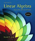Linear Algebra & Its Applications 3rd Edition