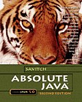 Absolute Java 2nd Edition