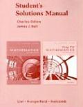 Students Solutions Manual Mathematics with Applications & Finite Mathematics with Applications