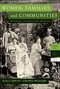 Women Families & Communities Readings in American History Volume 1 To 1900