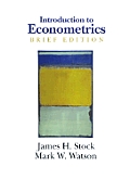 Introduction To Econometrics Brief Ed