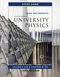 Study Guide for University Physics Vols 2 and 3