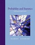 Probability & Statistics 4th Edition