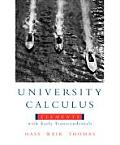University Calculus: Elements with Early Transcendentals