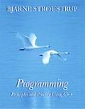 Programming Principles & Practice Using C++ 1st Edition