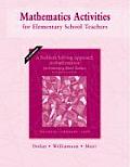 Mathematics Activities for Elementary School Teachers, 10th Edition