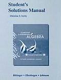 Students Solutions Manual for Elementary & Intermediate Algebra Concepts & Applications